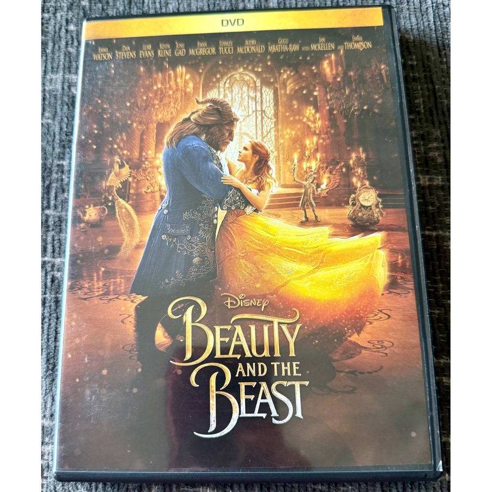Disney Beauty and the Beast DVD Kids Excellent Live Action 2017
